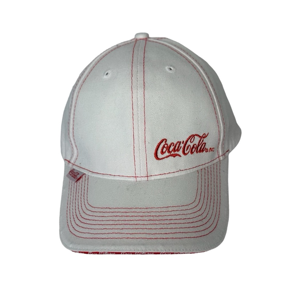 Coca-Cola White Red Logo Cap Hat